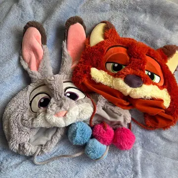 주토피아 팬캡 닉 주디 디즈니 모자