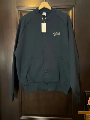 KEBOZ BB LOGO SWEAT VARSITY JACKET
