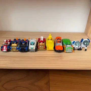 퍼피 구조대 미니카 10대 세트