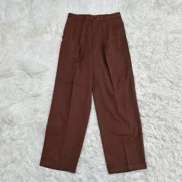 BASCO 바스코 슬랙스 팬츠 센터 프레스 30 사이즈 브라운