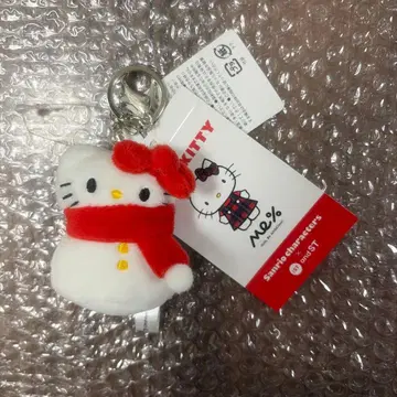 헬로키티 LOWRYS FARM Me 토이 키링 눈사람