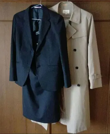 취업 정장과 코트