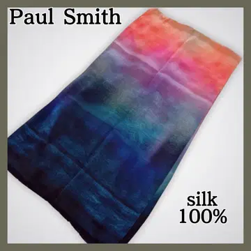 Paul Smith 실크 스카프 그라데이션 머플러 클리닝 완료