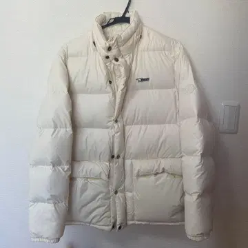 Bear USA 화이트 다운 자켓 남성용 M 사이즈