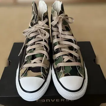 CONVERSE ALL STAR 카모플라쥬 하이컷 지퍼