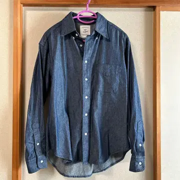 Salt & Pepper 데님 긴팔 셔츠 M 사이즈