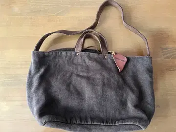 MARVELETS 마베레츠 캔버스 숄더백 대용량 카키