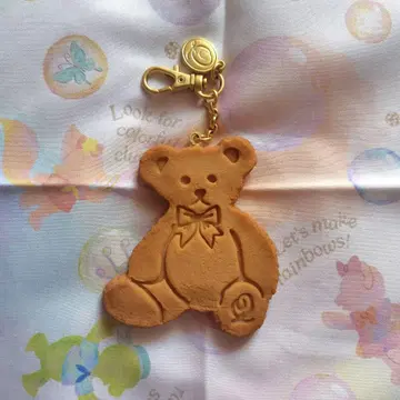 Q-pot 테디베어 갓 구운 쿠키 백참