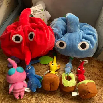 피크민 모자 키링 마스코트 세트