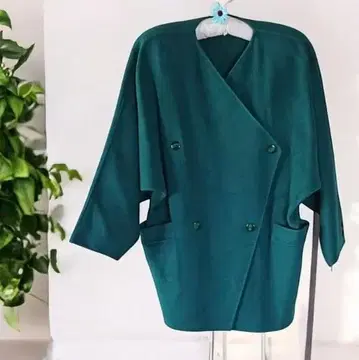 새상품 노카라 자켓 코트 캐시미어 M 정가 74,800엔 아우터