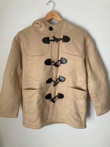 미사용 더플 코트 M 아이보리