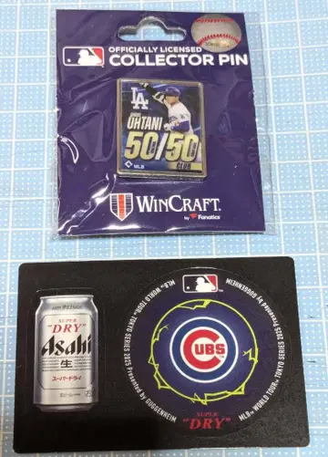 MLB 오타니 쇼헤이 50-50 핀 배지 1개 스티커