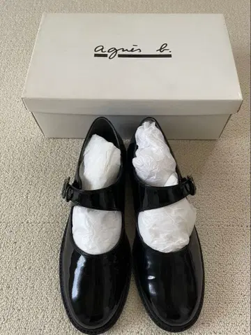 아네스 베 블랙 멜리 제인 슈즈