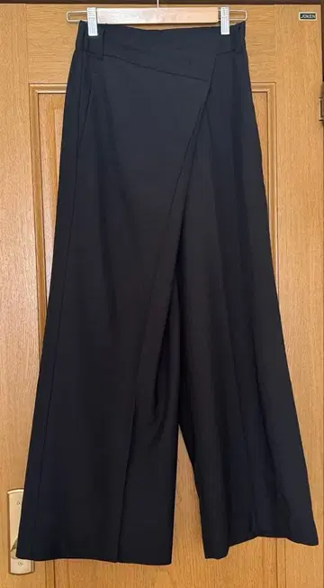 STYLEMIXER 프론트 카슈쿨 와이드 팬츠 블랙 S 사이즈