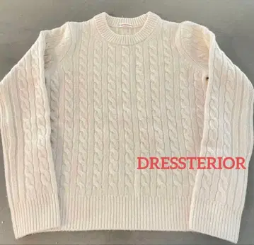 드레스트리아 캐시미어 혼방 스웨터 38 사이즈