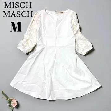 MISCH MASCH 화이트 웨딩 드레스 결혼식 2차 모임 파티