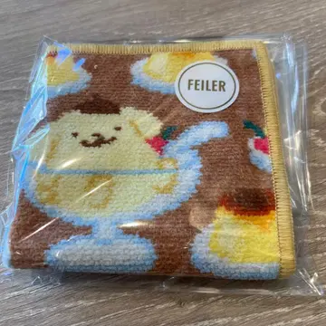 러브리 바이 페이러 폼폼푸딩 콜라보 손수건 미사용 새상품