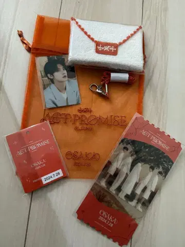 TXT ACT PROMISE 오사카 이벤트 굿즈 세트