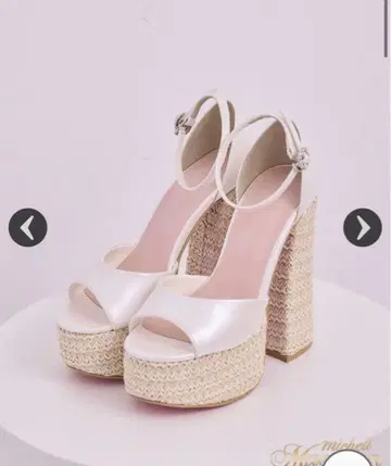 미셸 마카롱 michellMacaron 13.5cm 굽 높은 샌들