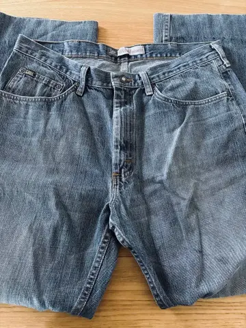 Lee 라이트 블루 스트레이트 데님 플레어