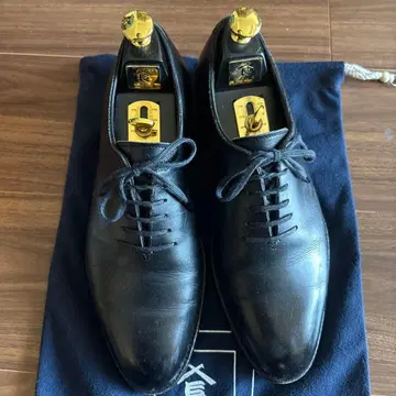 사니야마초 블랙 드레스 슈즈 슈트리 포함 24.5cm