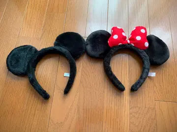 미키 미니 귀 머리띠 세트