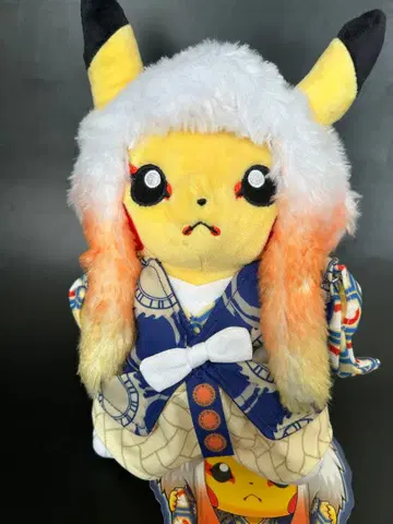 포켓몬 센터 도쿄 DX 한정판 가부키풍 피카츄 봉제 인형