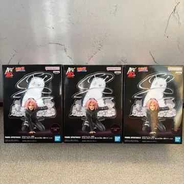 NARUTO 사쿠라 피규어 3체 세트