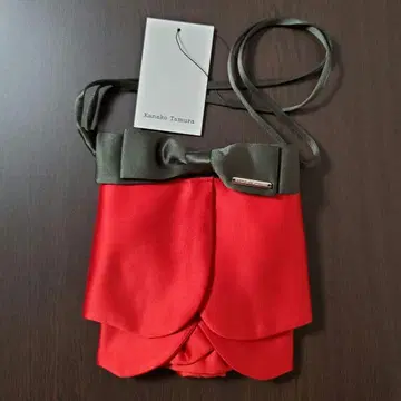 Kanako Tamura Satin Rose Bag (Red)