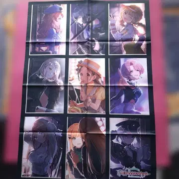 학원 아이돌 마스터, 천 포스터 1, 브로마이드 3, 밤 파 1