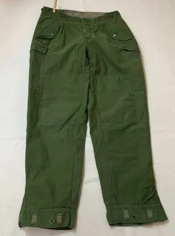 70s 스웨덴군 M-59 밀리터리 카고 팬츠 C48