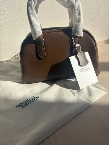 NOTHING WRITTEN 핸드백 나싱 리튼 보스턴 백