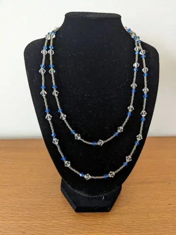 스와로브스키 롱 목걸이