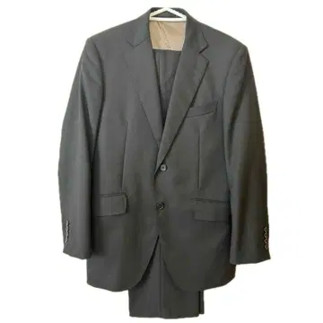 남성용 블랙 수트 백 오픈 AB5