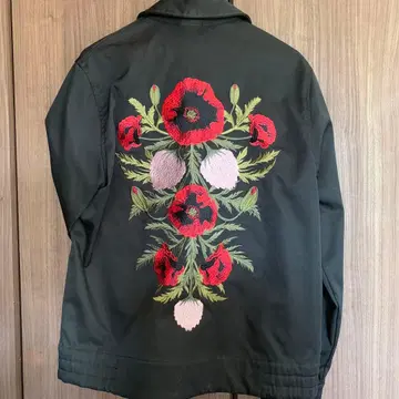 H&M 꽃무늬 자수 집업 자켓 M 사이즈