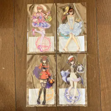 STEINS;GATE 진심 복권 아크릴 스탠드 마키세 크리스 4종 세트