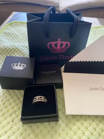 저스틴 데이비스 실버 반지