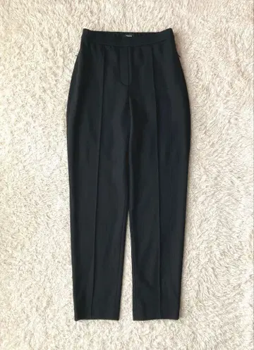 택없는 새상품 띠어리 울 테이퍼드 팬츠 00 금장 장식 벗겨짐 있음