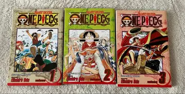 ONE PIECE 영문판 1~3권 만화, 코믹스 외국도서