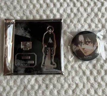 진격의 거인 랜덤 아크릴 스탠드 리바이 캔뱃지