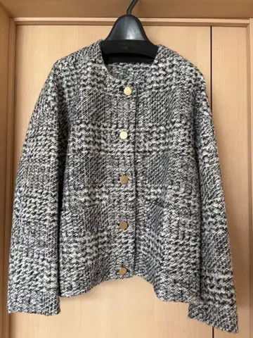 Mila Owen 노카라 자켓 그레이 계열 사이즈 0