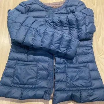 TAKASHIMAYA 블루 다운 자켓 S