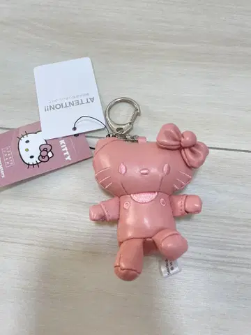 택 포함 새상품 헬로키티 x 로리즈팜 키링 핑크