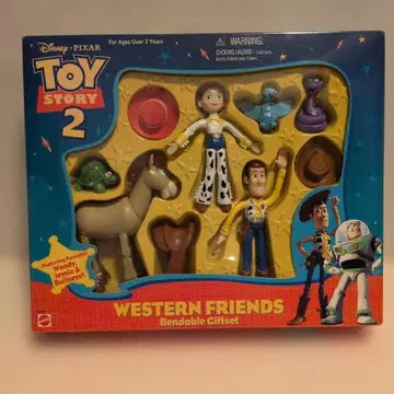 [ 미사용 ] 토이 스토리2 웨스턴 프렌즈 베블 세트