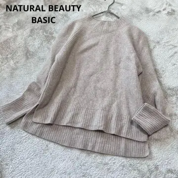 내추럴 뷰티 베이직 핸드 워셔블 폭스 블렌드 니트