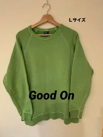 Good On 그린 맨투맨 Lsize