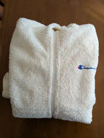 Champion 모코모코 후드티 화이트