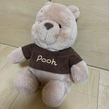 디즈니 스토어 Pooh GODIVA 봉제 인형 발렌타인 레어 완판템