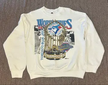 토론토 블루제이스 월드 시리즈 맨투맨 L made in usa