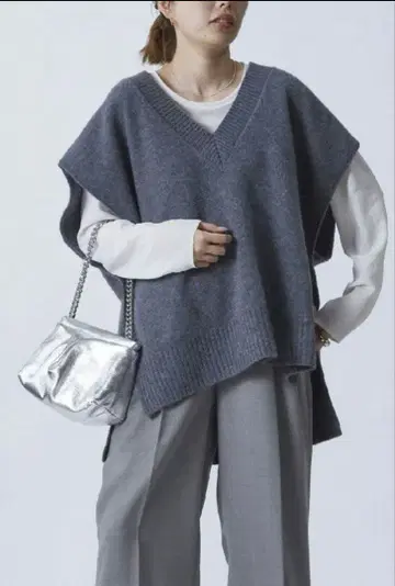 새상품급 1er Arrondissement 홀가먼트 사이드 오픈 베스트